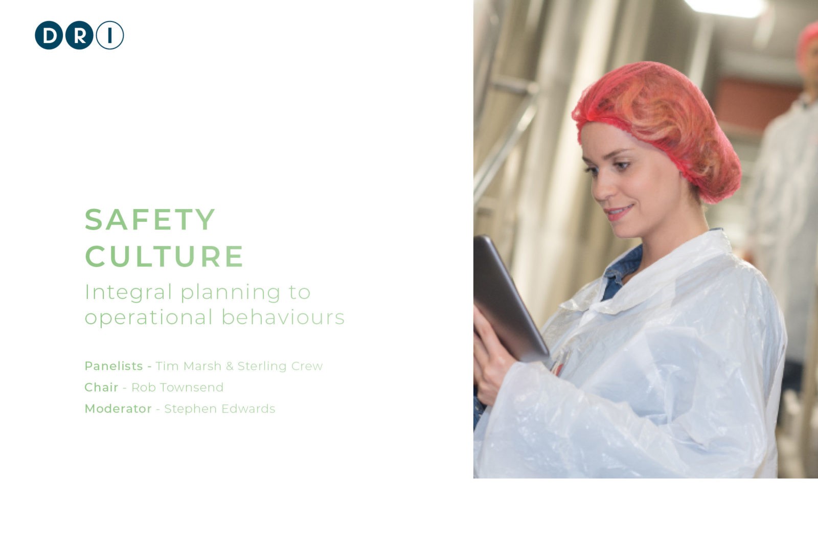 Safety Culture. Integral planning to operational behaviours – Webinar